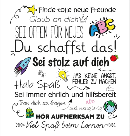 endlich schulbeginn